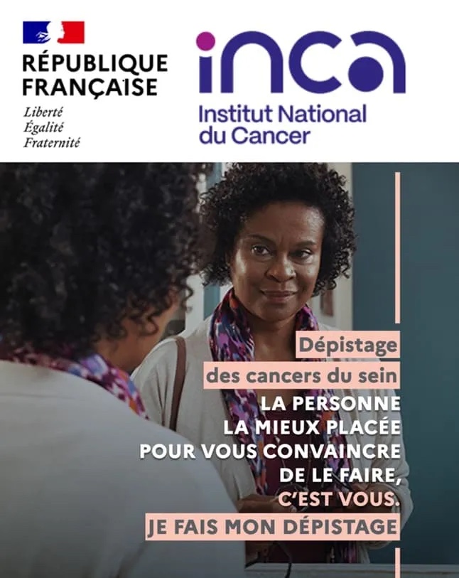 Visuel officiel de la campagne de dépistage du cancer du sein 2026